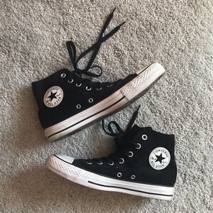 Black Hightop Converse